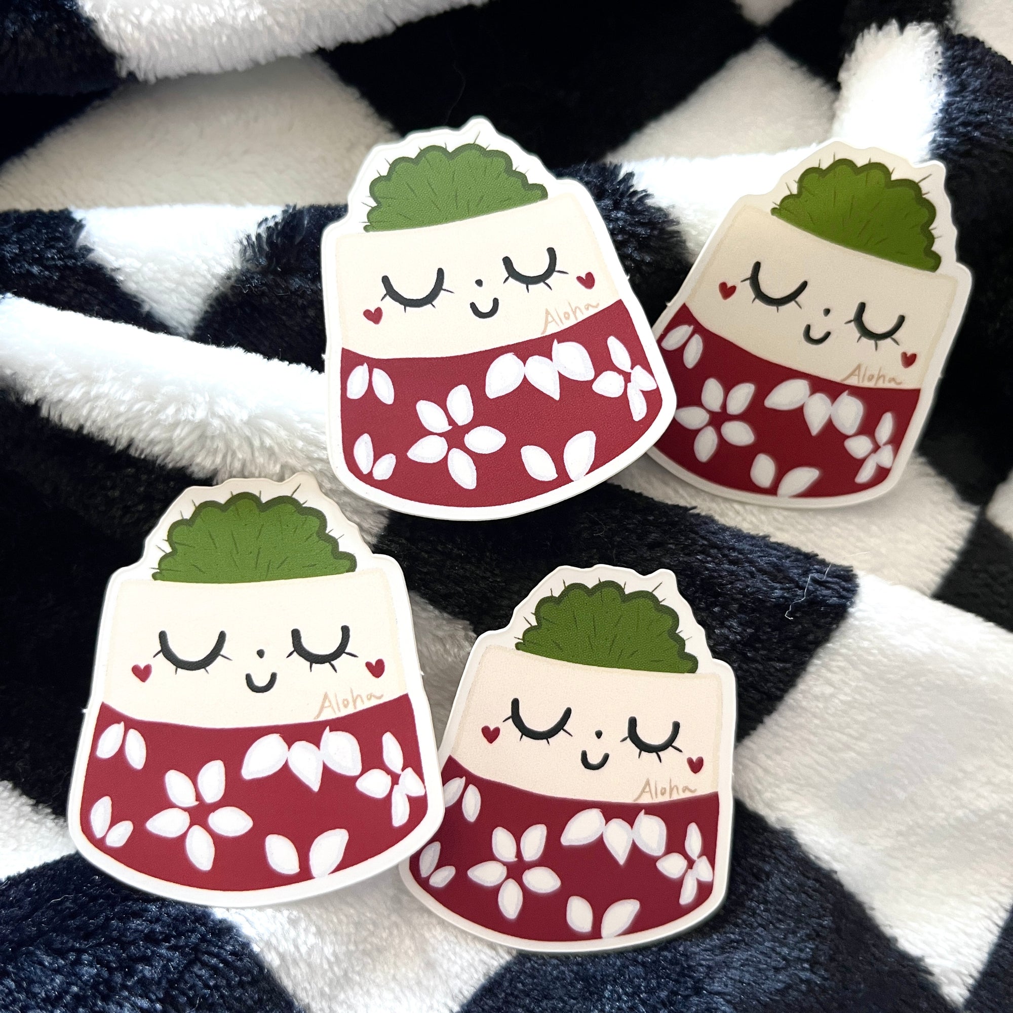 Aloha Little Forest Planter Sticker