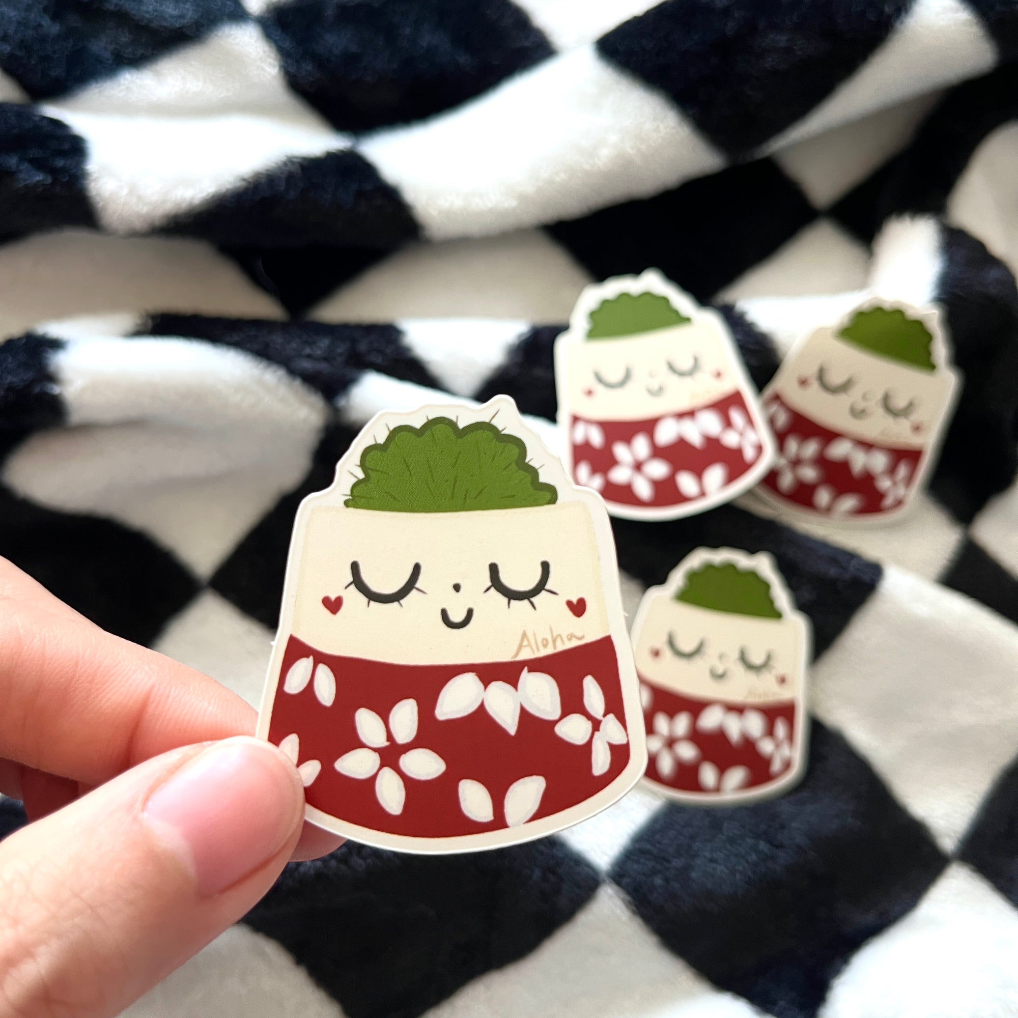 Aloha Little Forest Planter Sticker