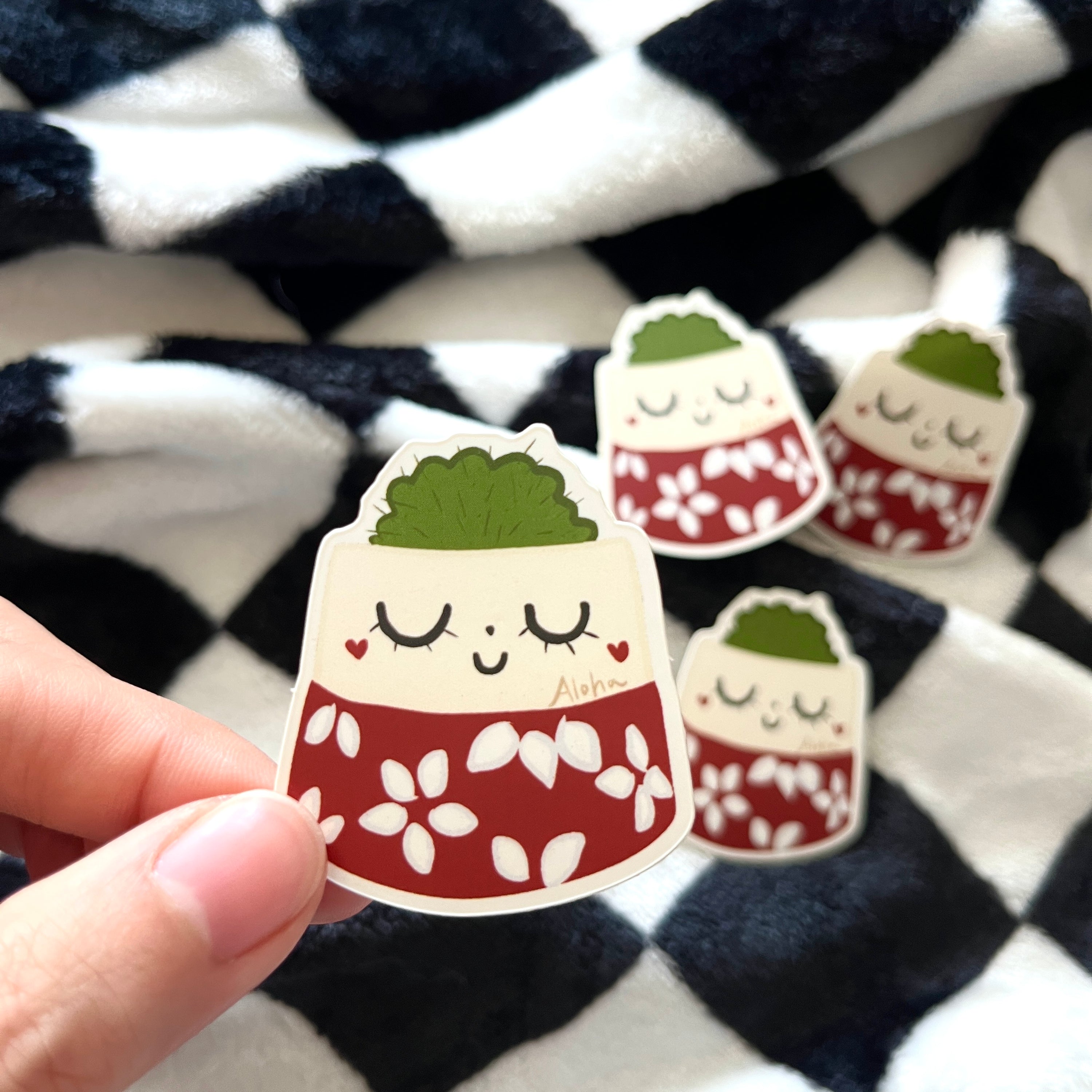 Aloha Little Forest Planter Sticker