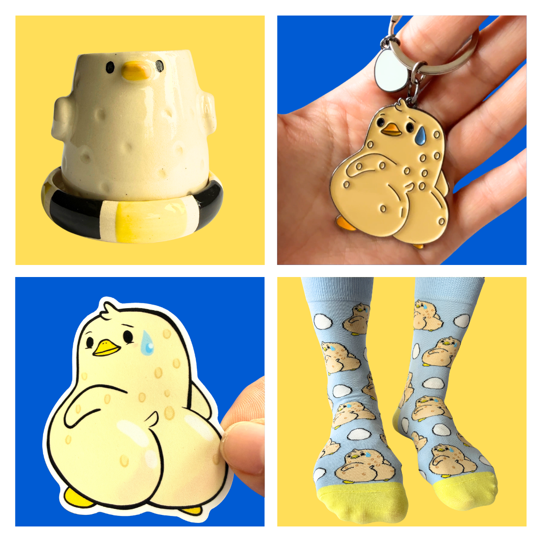 Awkward Ducky Bundle - Mini Cup + Tray