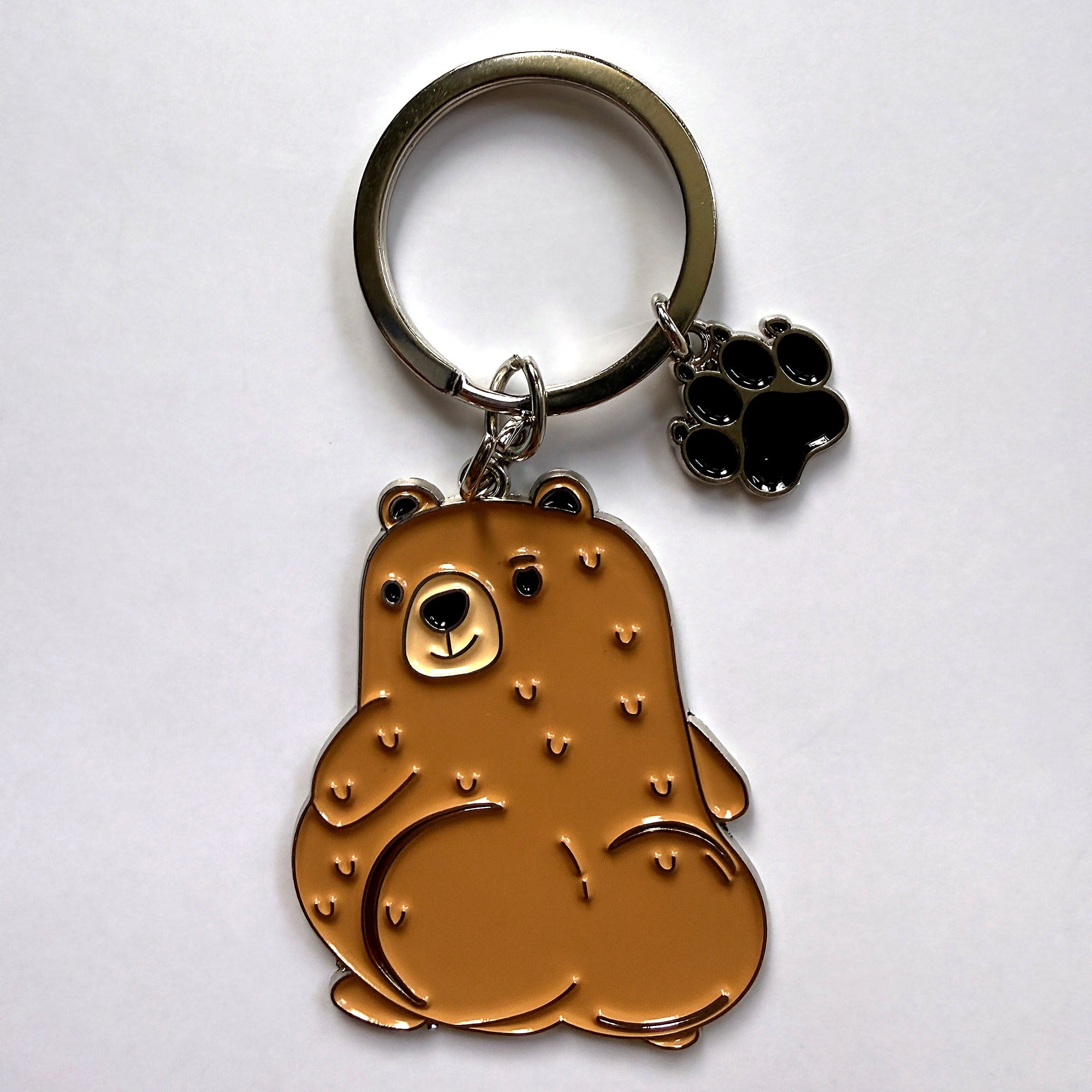 Cuddly Bear Keychain