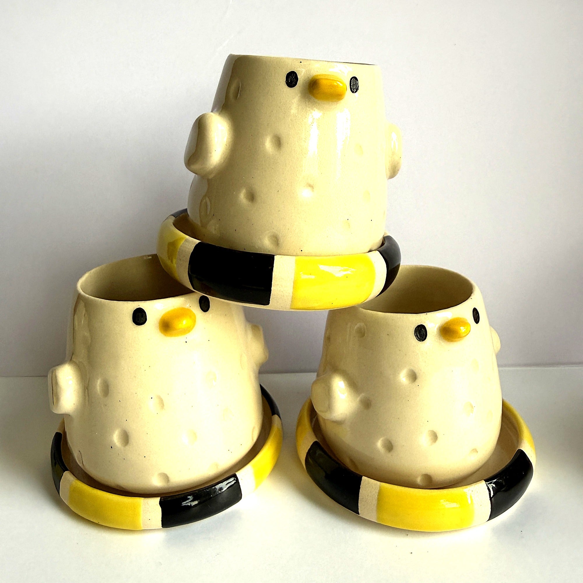 Awkward Ducky Mini Cup + Saucer
