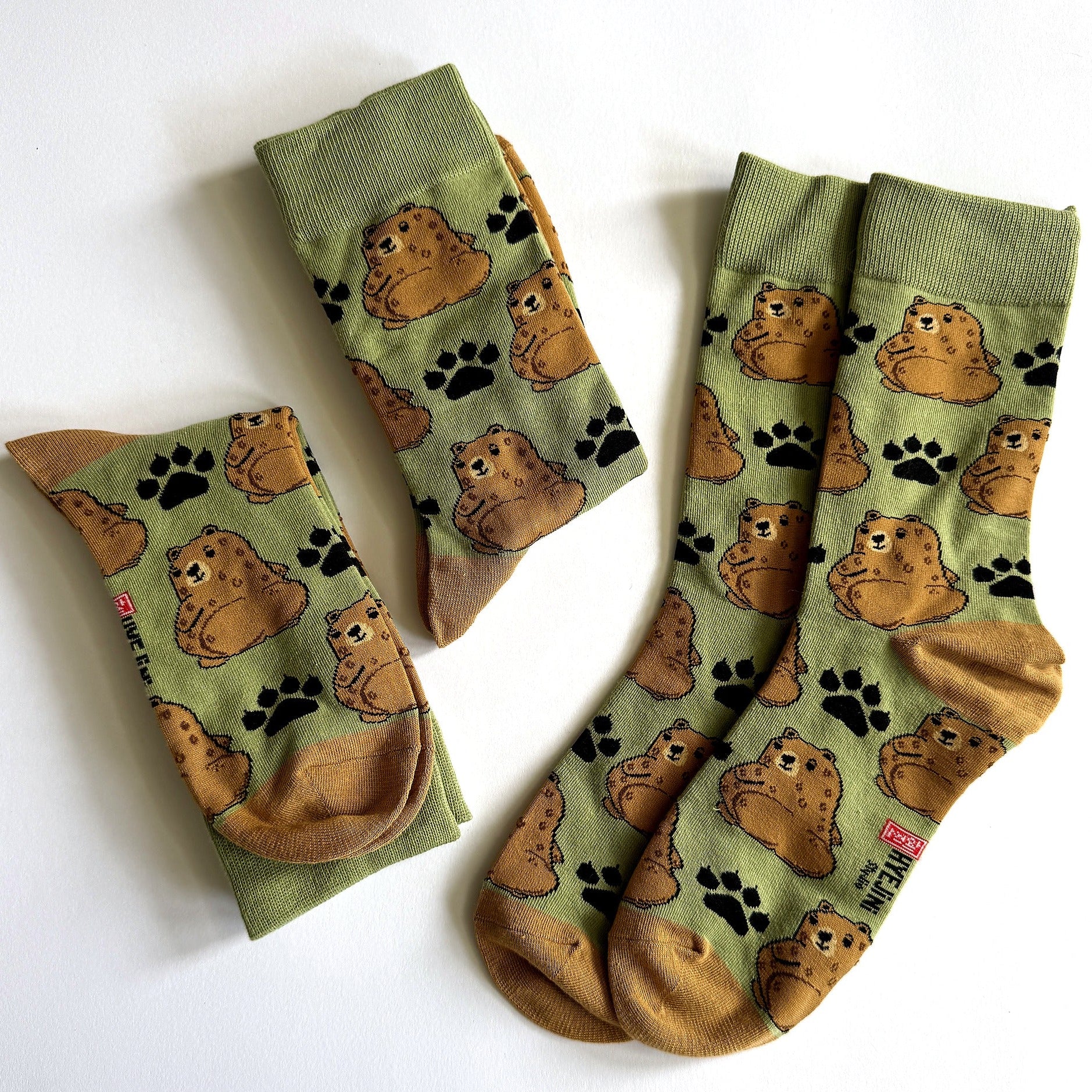 Cuddly Bear Socks