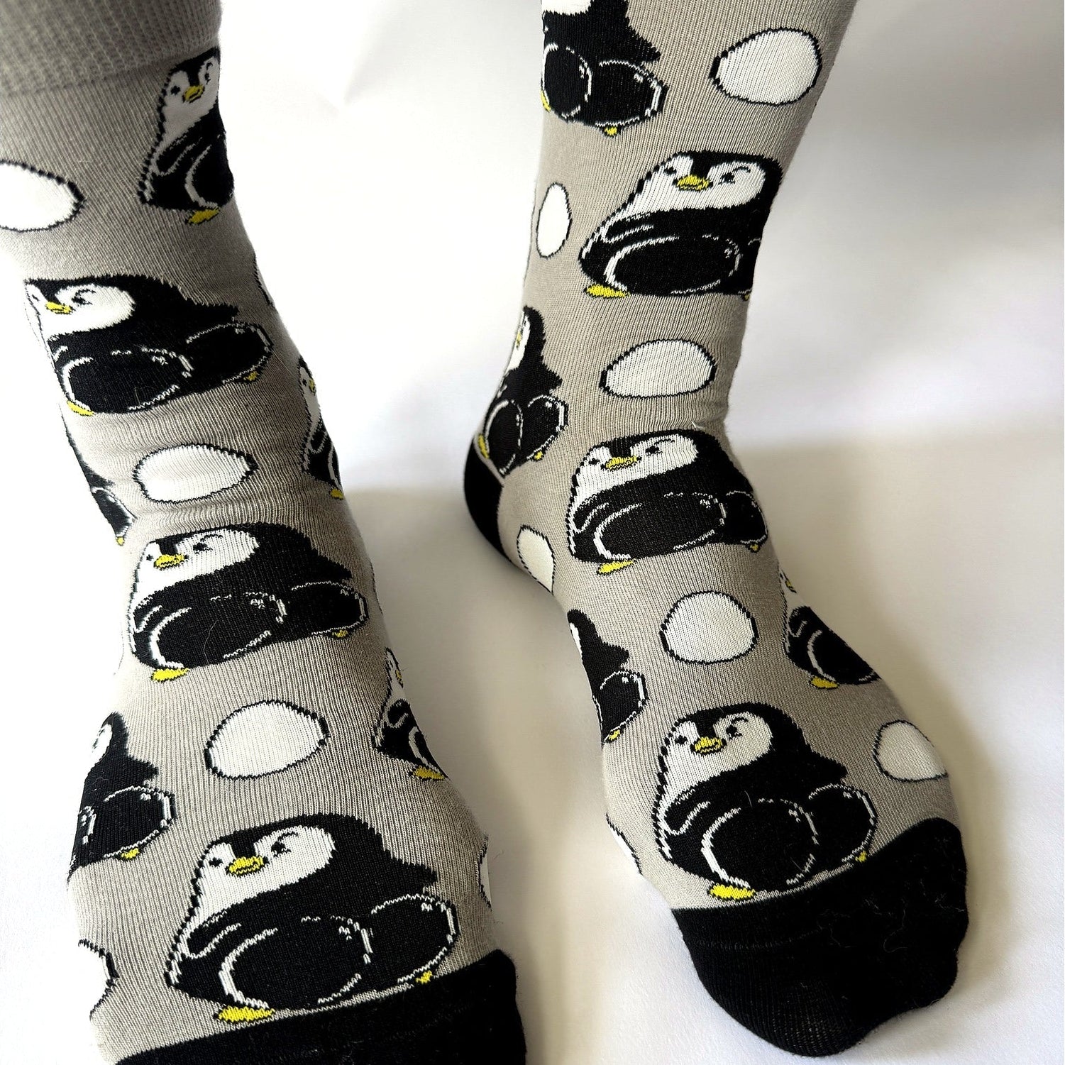 Mischievous Penguin Socks