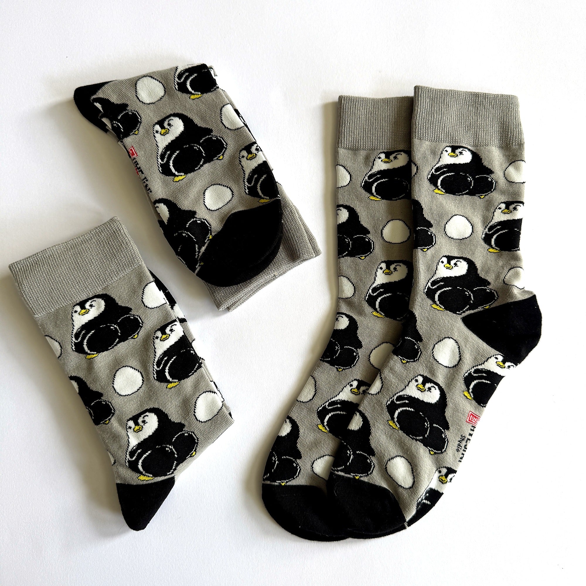 Mischievous Penguin Socks