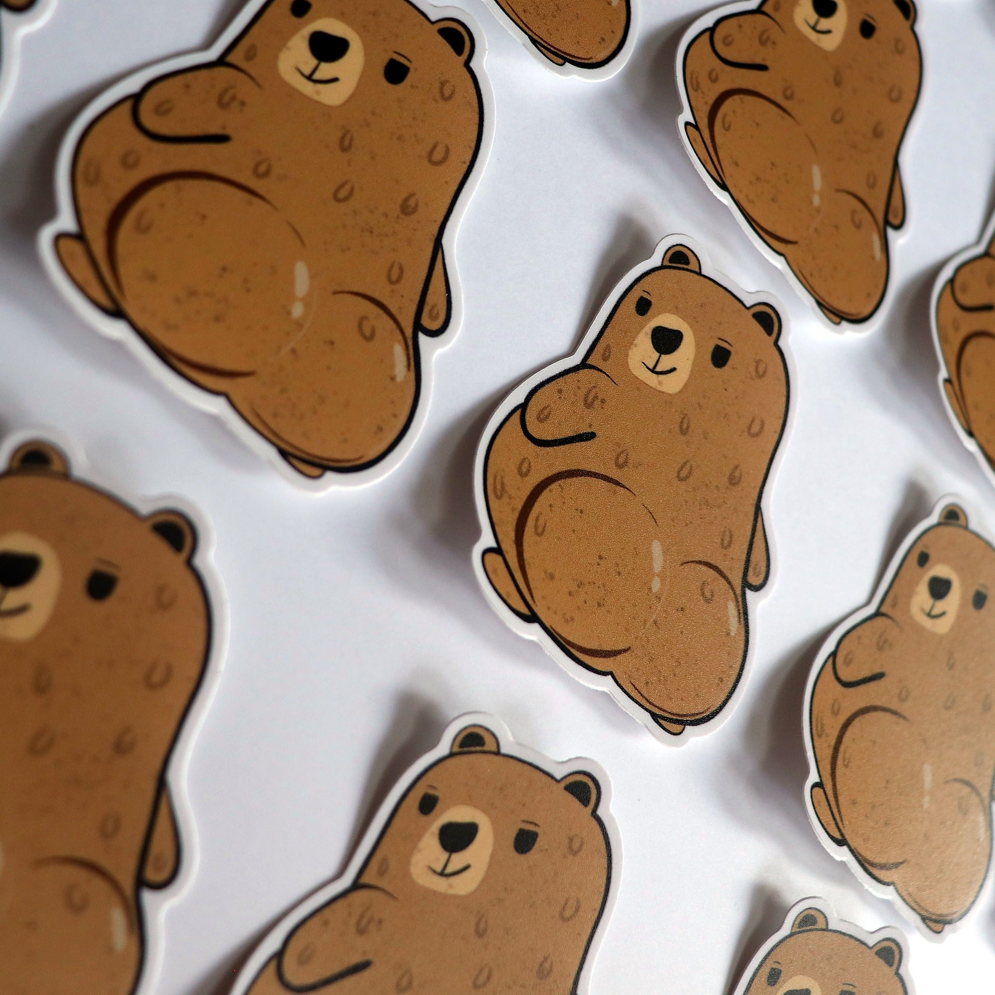 Cuddly Bear Sticker