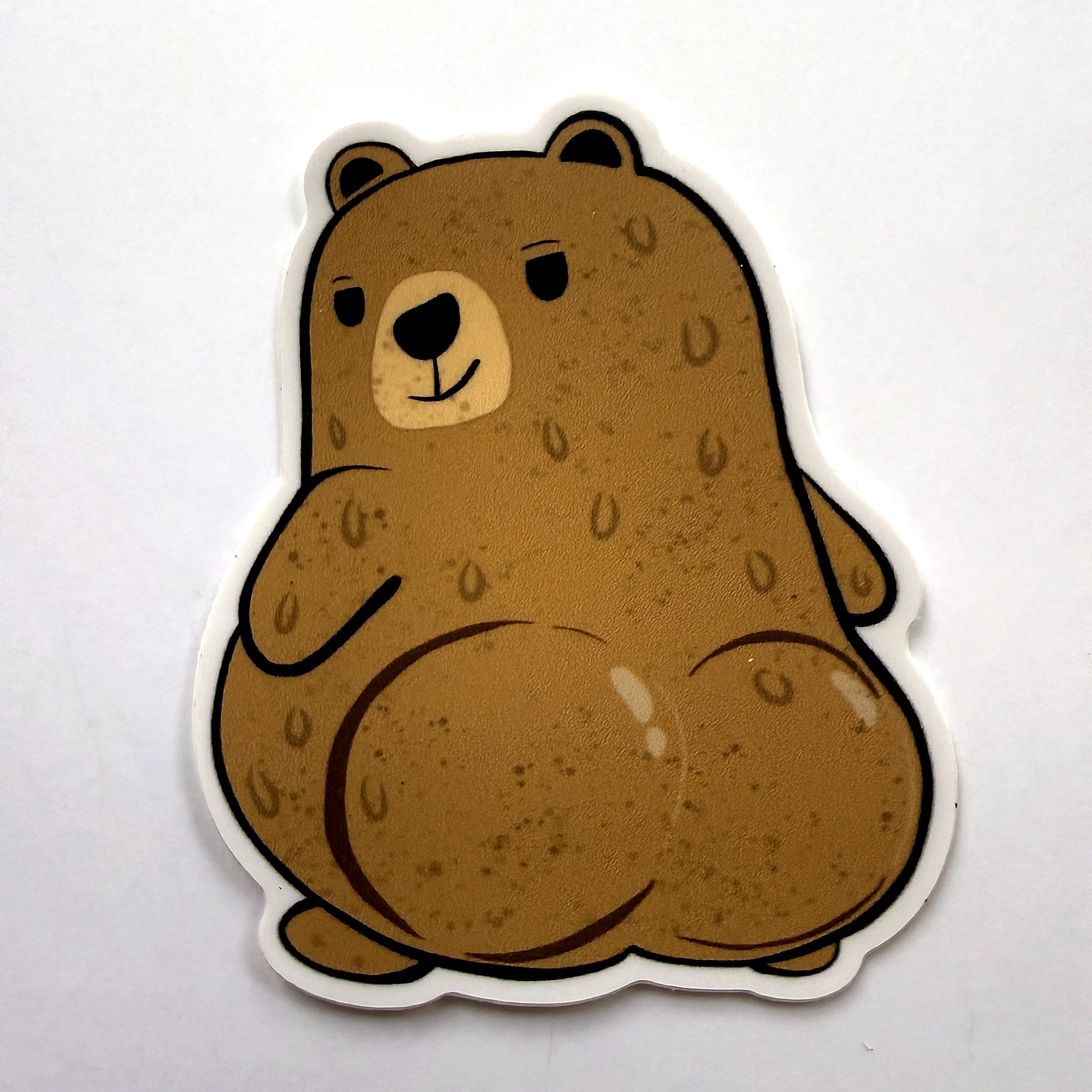 Cuddly Bear Sticker