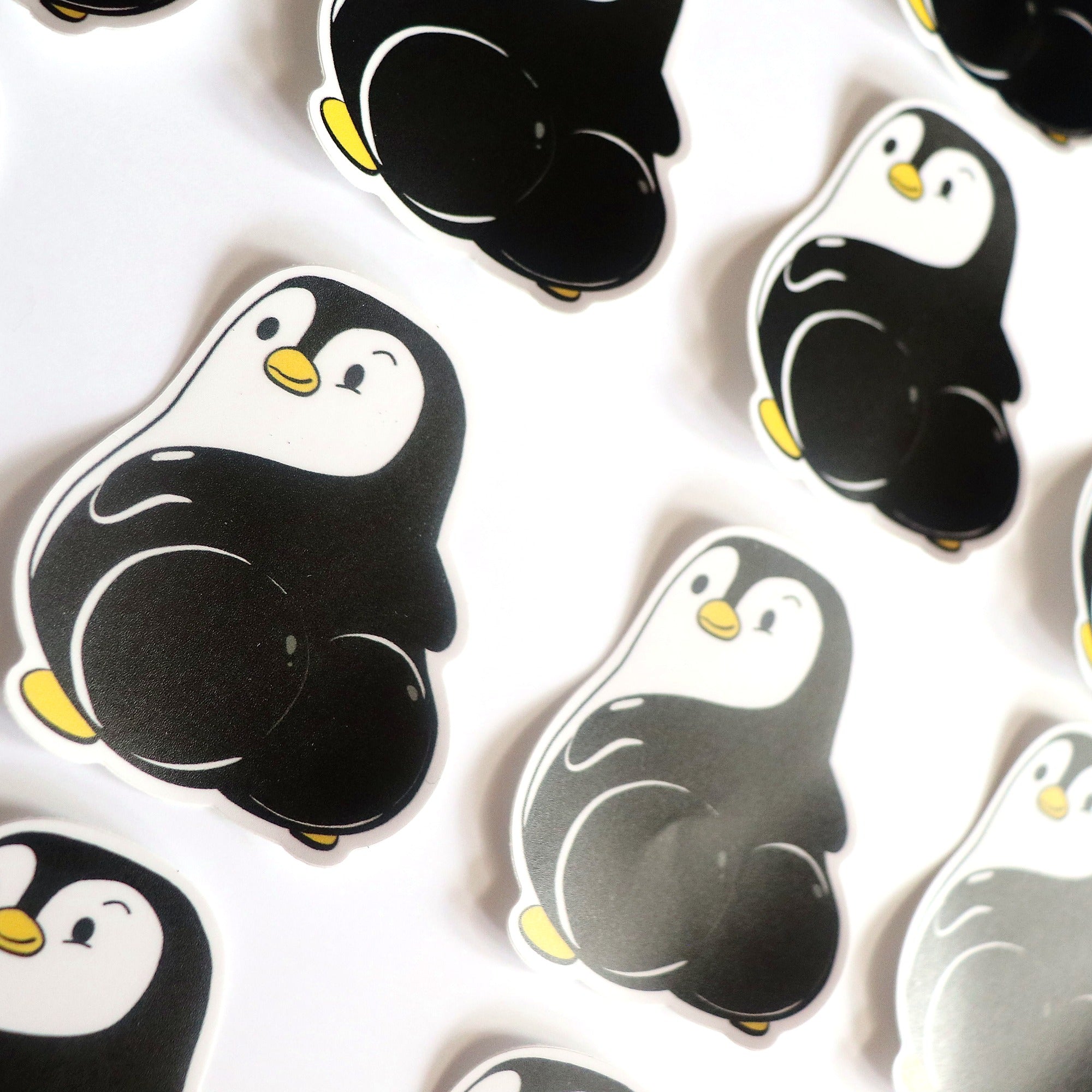 Mischievous Penguin Sticker