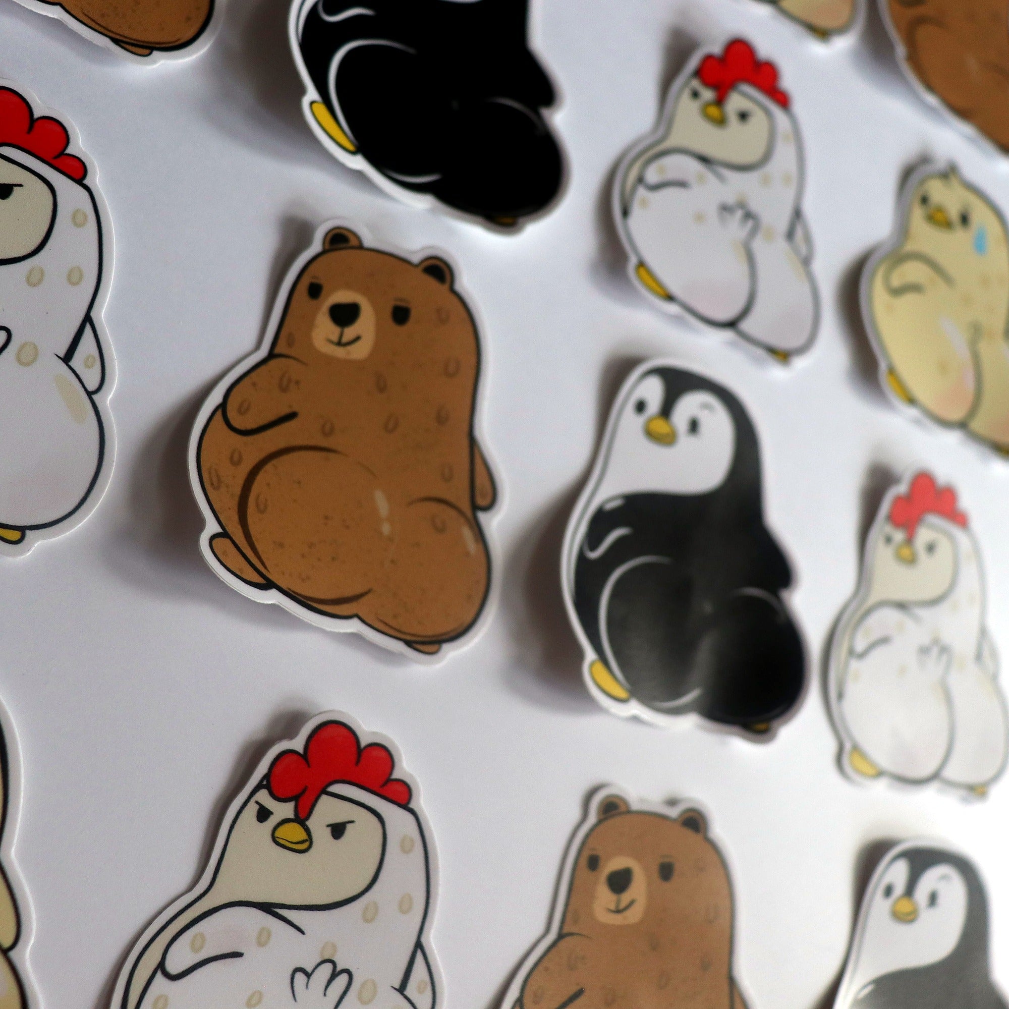 Cuddly Bear Sticker